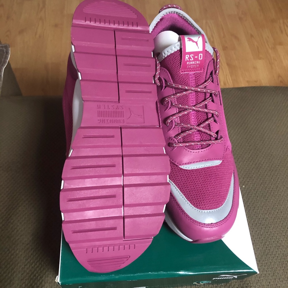 Puma RS-0 optic pop Casual Running Shoes Purple - Picture 4 of 6